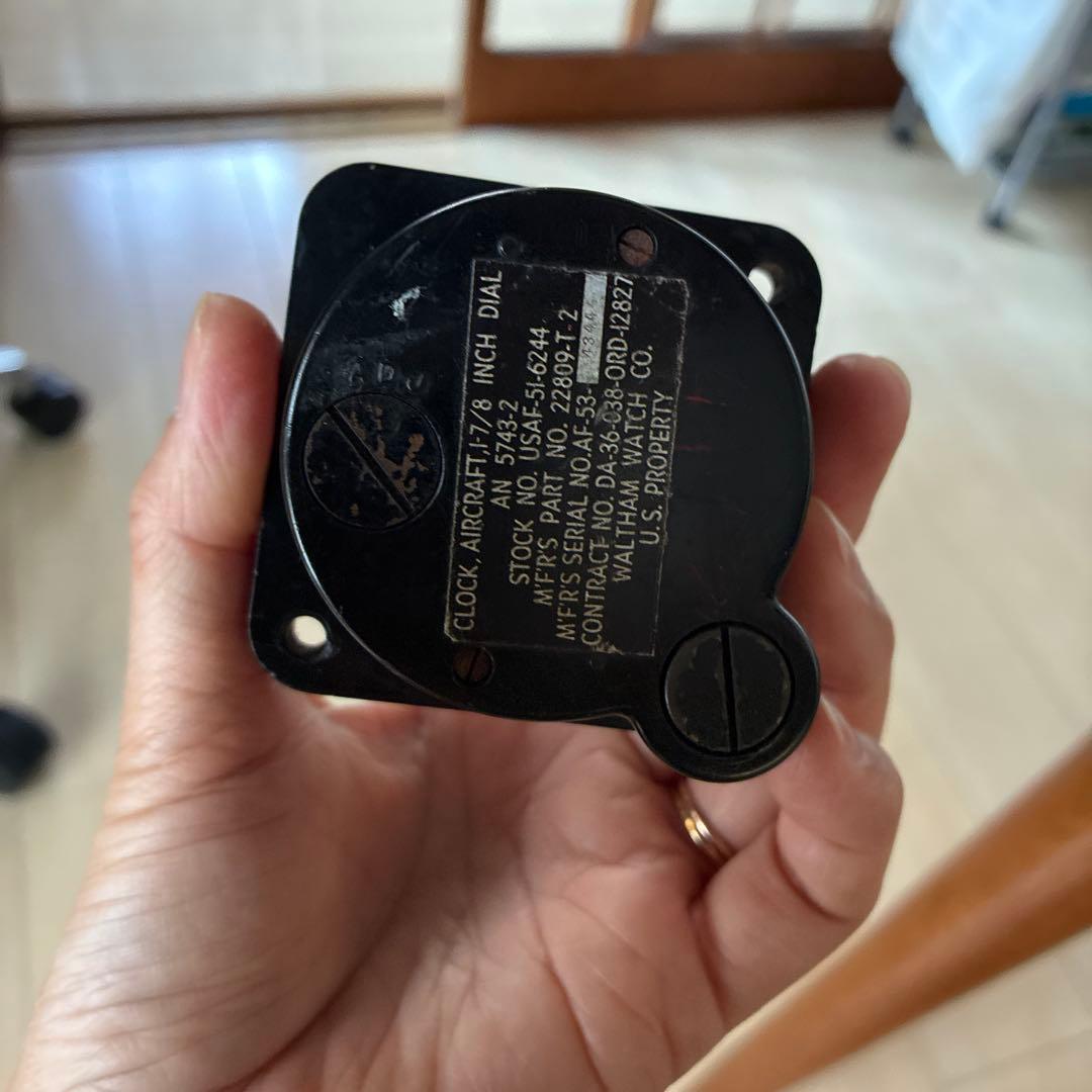 ウォルサム コックピット クロック Waltham 8 Daysビンテージ - メルカリ