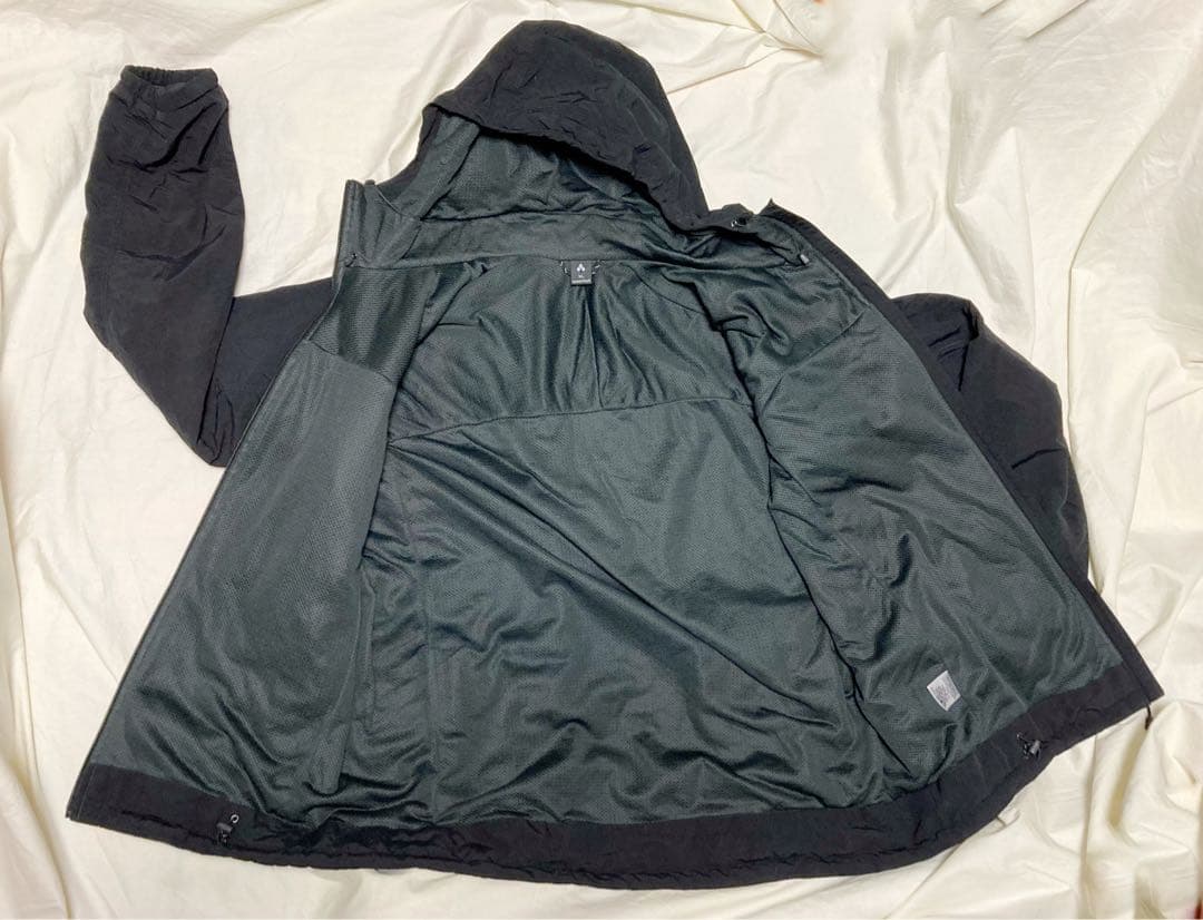 mont-bell モンベル O.D.ライニングパーカ ブラック XL - メルカリ
