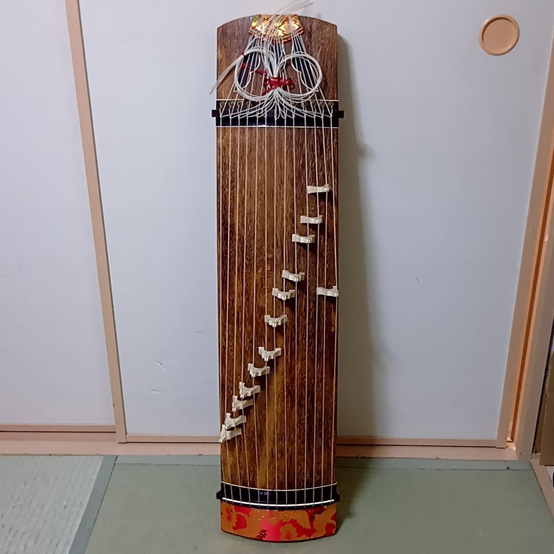 レア】だれでも弾ける 高級三尺琴 弾龍 短琴 13弦 ミニ琴