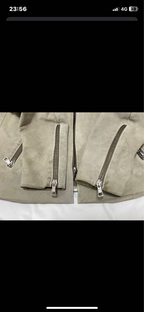 マルタンマルジェラ 初期 02SS ハの字 ライダース スエードジャケット