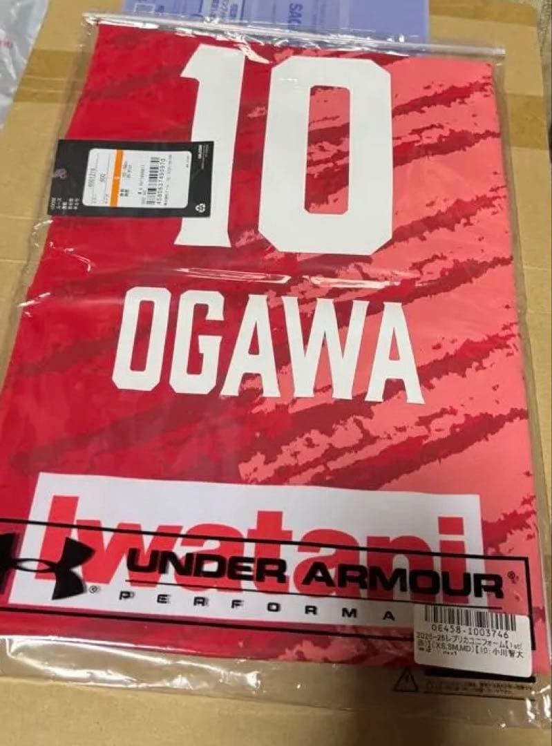 サントリーサンバーズ 2025-26 レプリカユニ 1st（赤） 小川智大 サントリーサンバーズ 2025-26 レプリカユニ 1st（赤） 小川智大