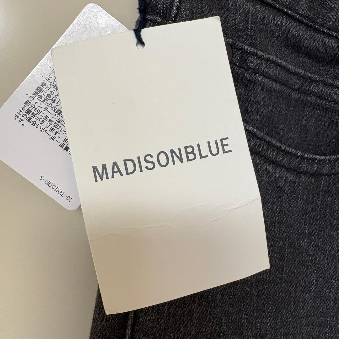 新品未使用MADISONBLUE ELASTIC NEEDLES デニムパンツ - メルカリ