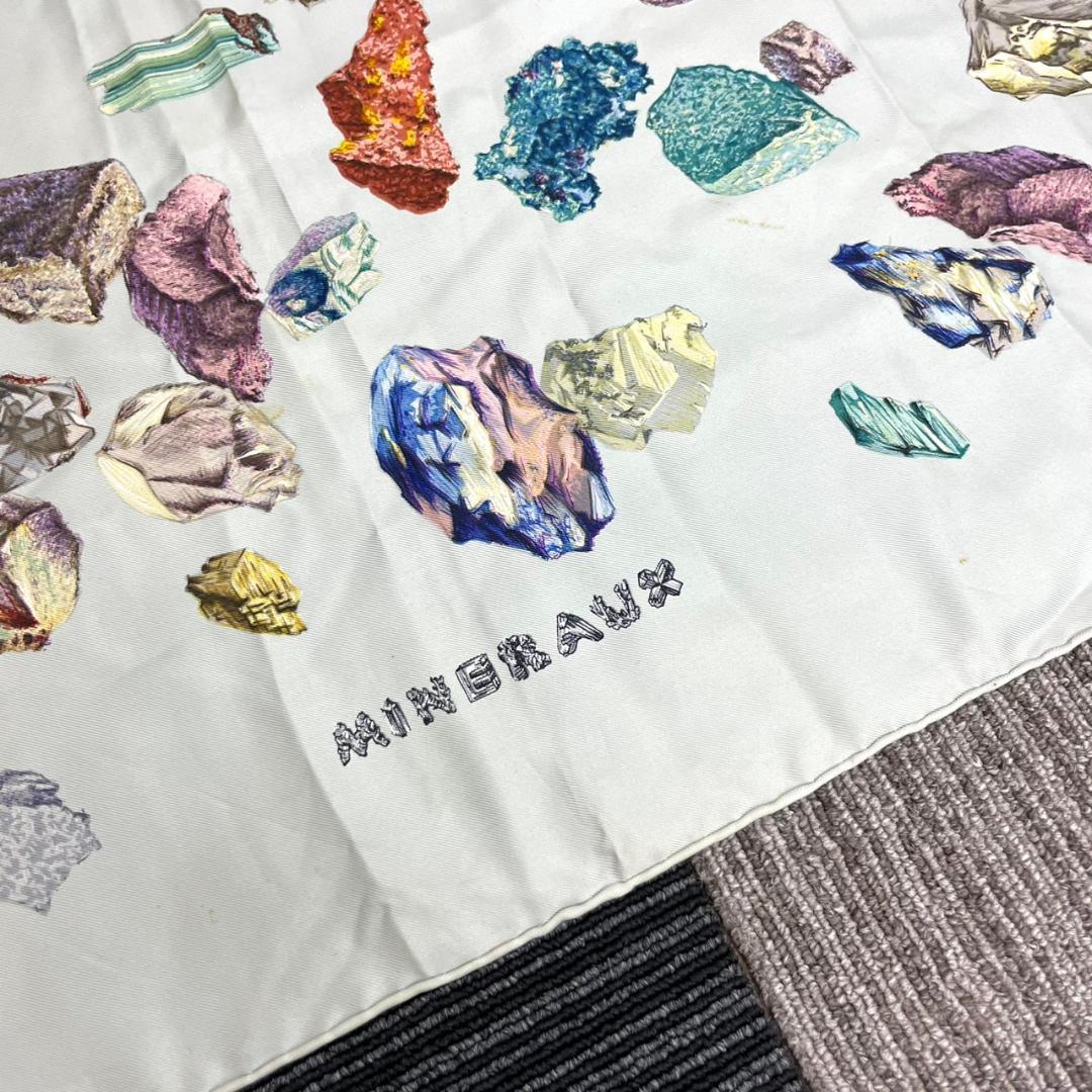 エルメス HERMES カレ 90 MINERAUX 鉱物 スカーフ シルク XU4901407127