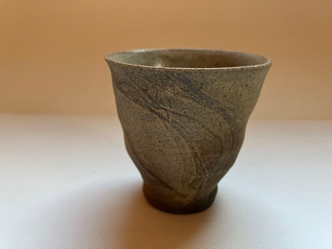 お*り様 【希少】笠間焼 小林政美作 ぐい呑み 3個セット 共箱付き