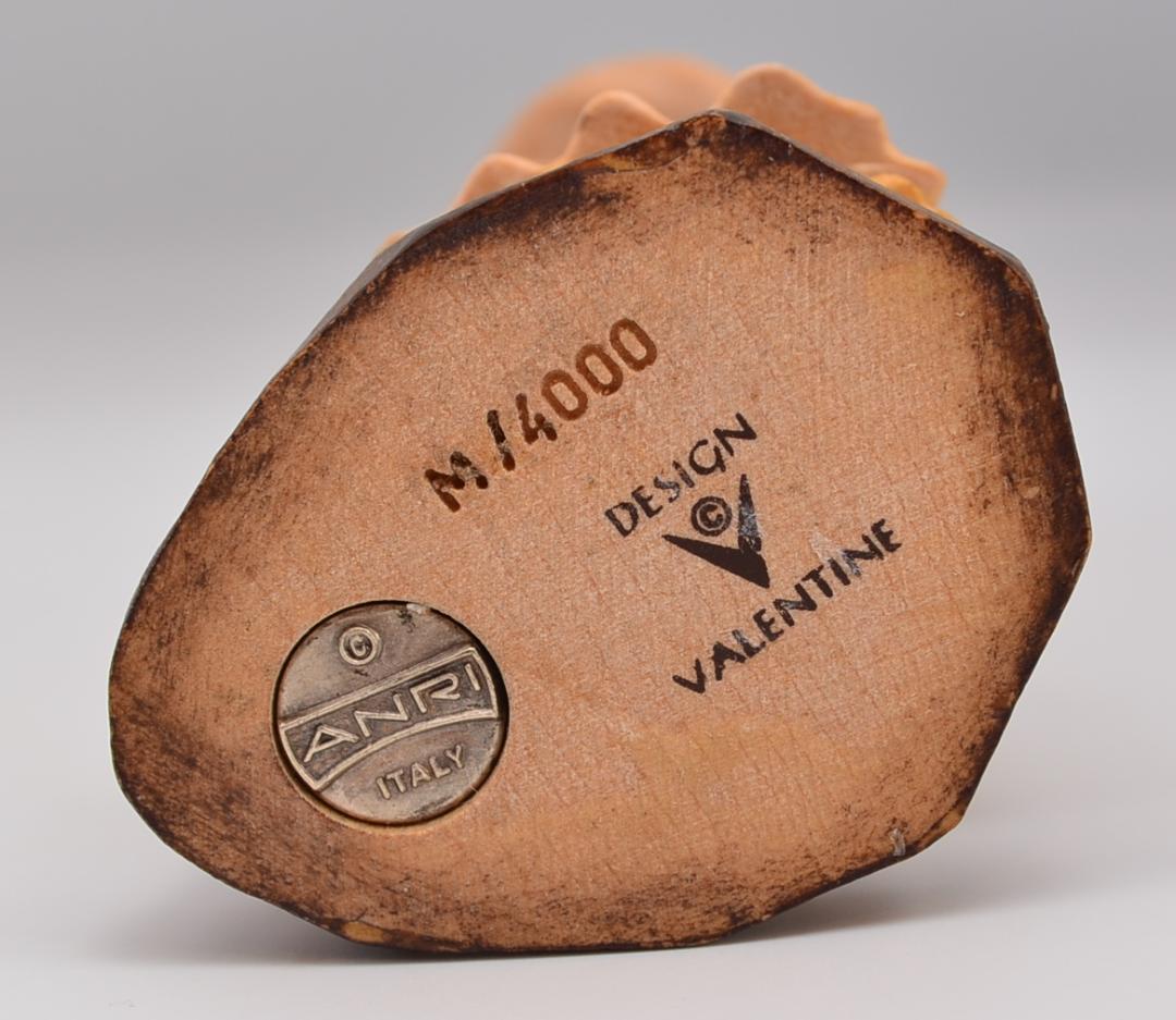 白昼夢 アンリ ANRI サラケイ 木彫人形 イタリア 高さ10.5cm 限定品