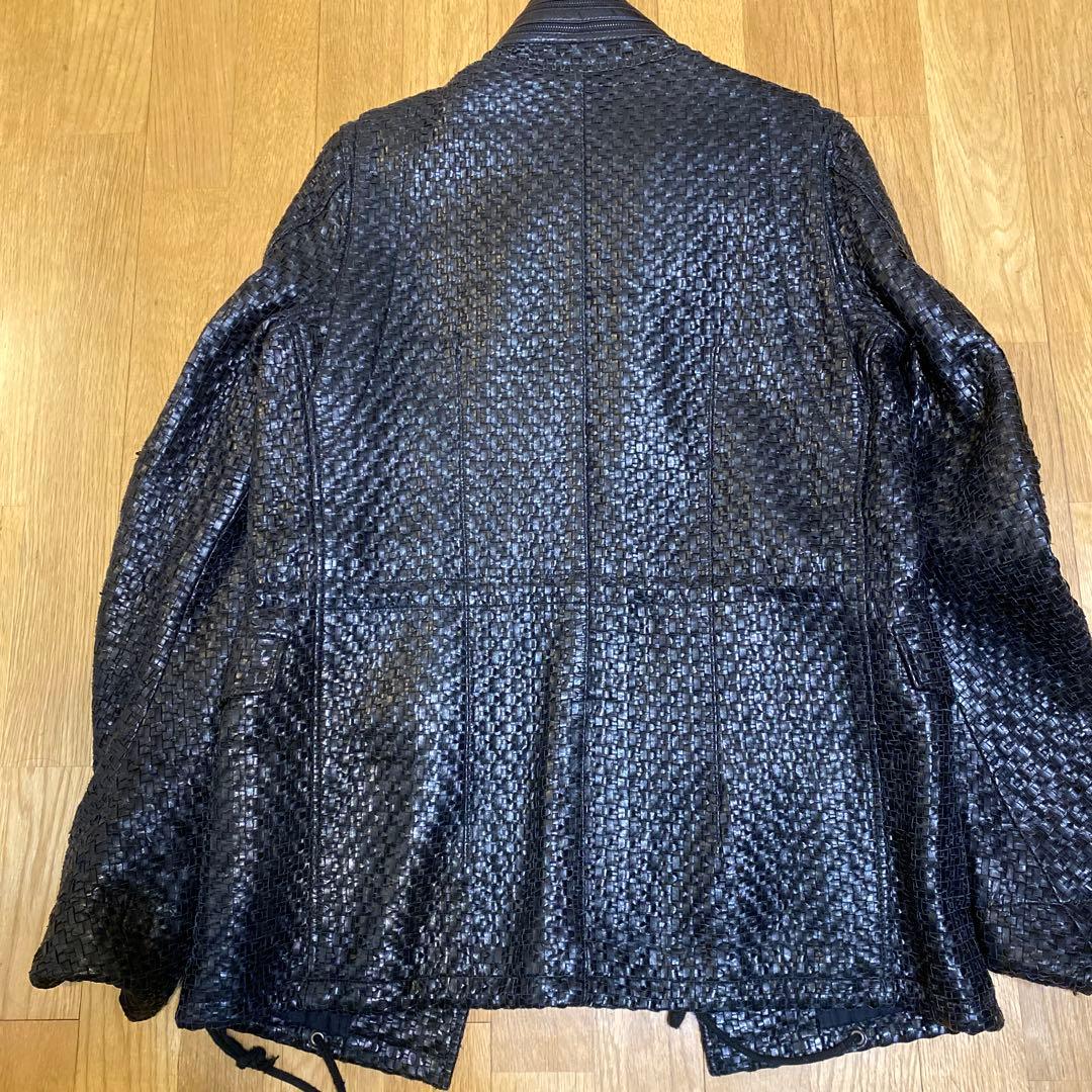 平*朗様 AKM イントレチャートレザー M65ジャケット メッシュ - メルカリ