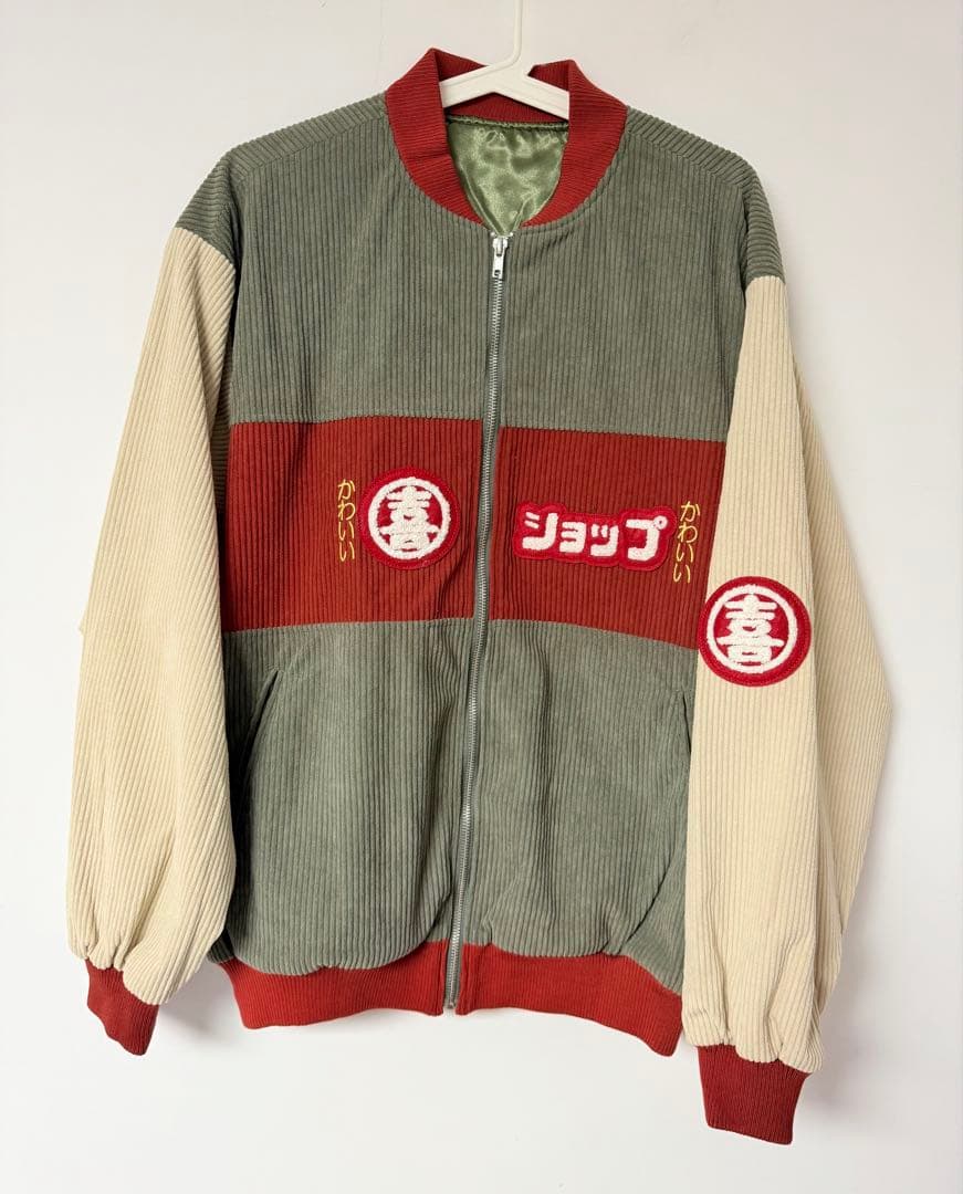 逃げ水あむ ソックスソックス 喜ショップコーデュロイ スタジャン