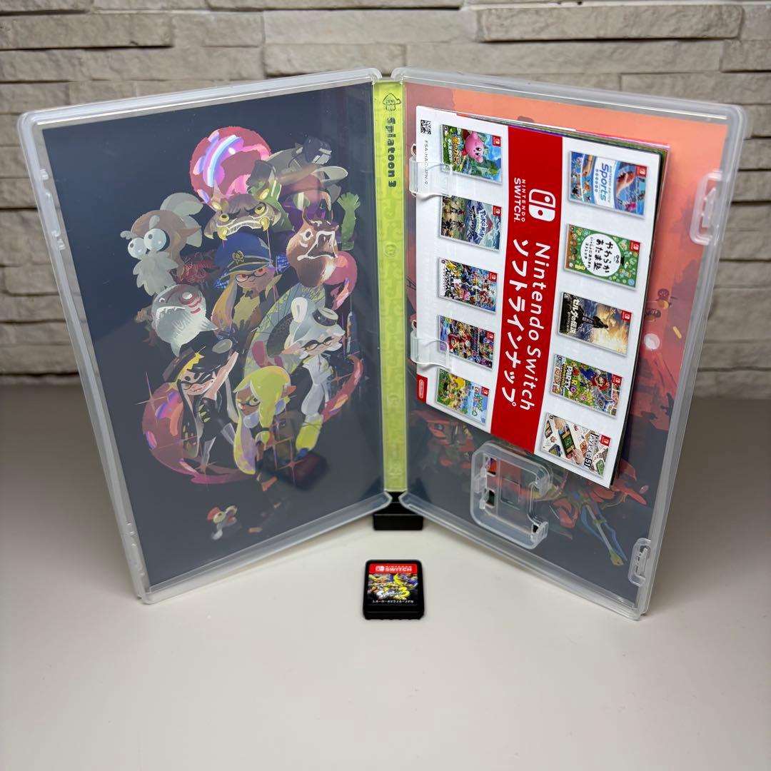 極美品】Switch スプラトゥーン3 スイッチ ソフト 動作確認済み - メルカリ