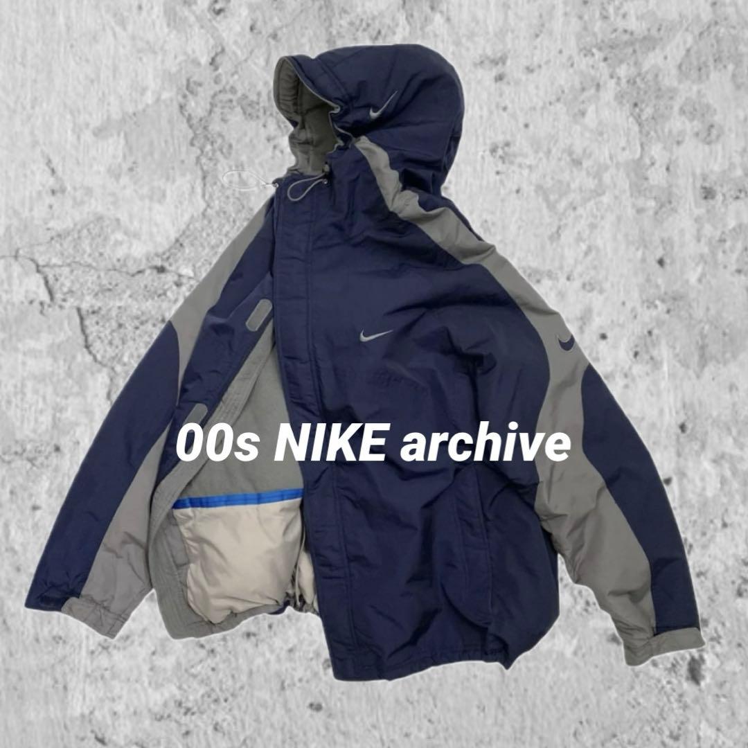 ジャケット・アウター y2k 00s NIKE mountain parka archive 激レア 90s 00s NIKE ACG Y2K テックアーカイブ マウンテン パーカー