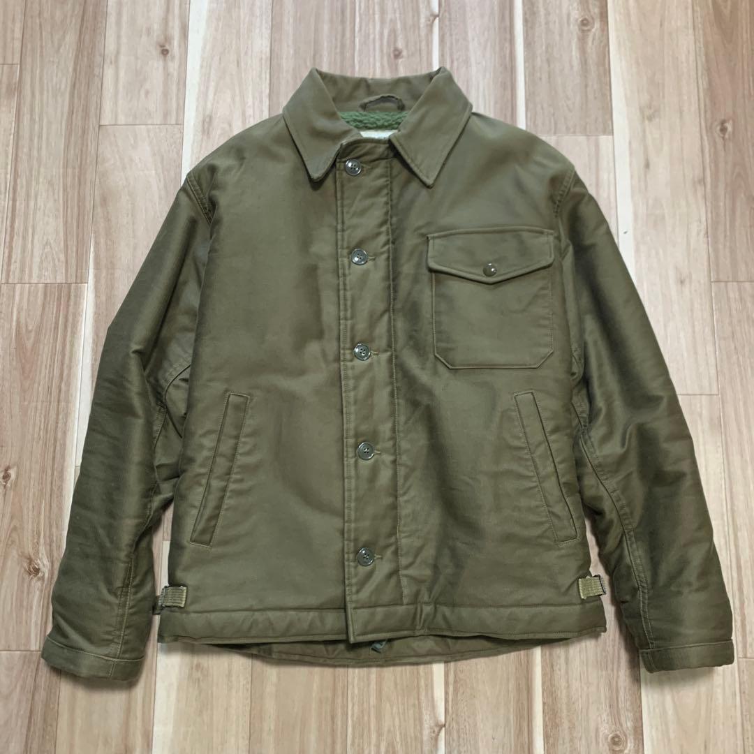 バズリクソンズ A-2 デッキジャケット 【ジャングルクロス】 希少品