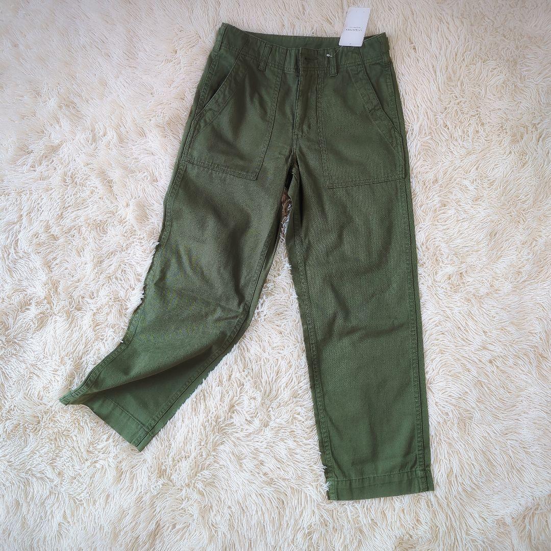 タグ付き 2025 スピックアンドスパン 《追加2》ルーズベイカーパンツ 34