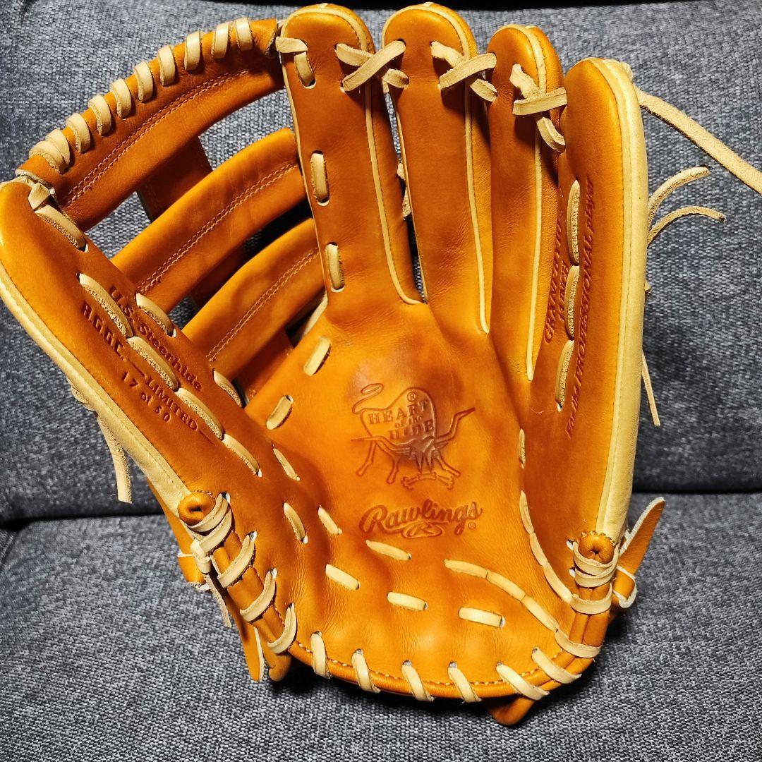 ローリングス 限定軟式 糸井嘉男モデル 外野手用グローブ - メルカリ