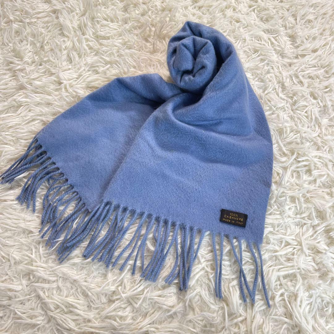 Loro Piana】ロロピアーナカシミヤ100%マフラー花柄