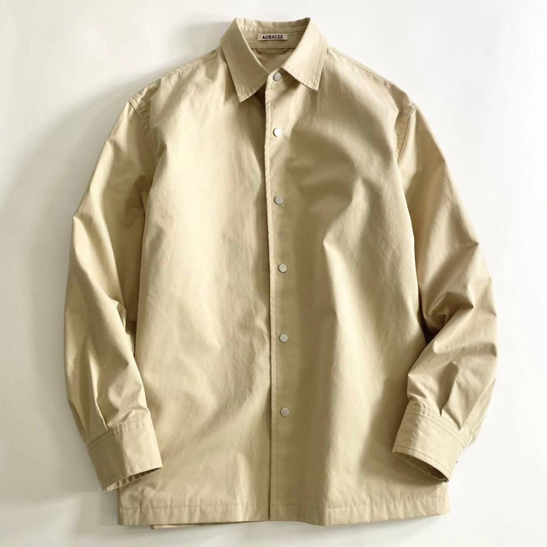AURALEE シャツブルゾン