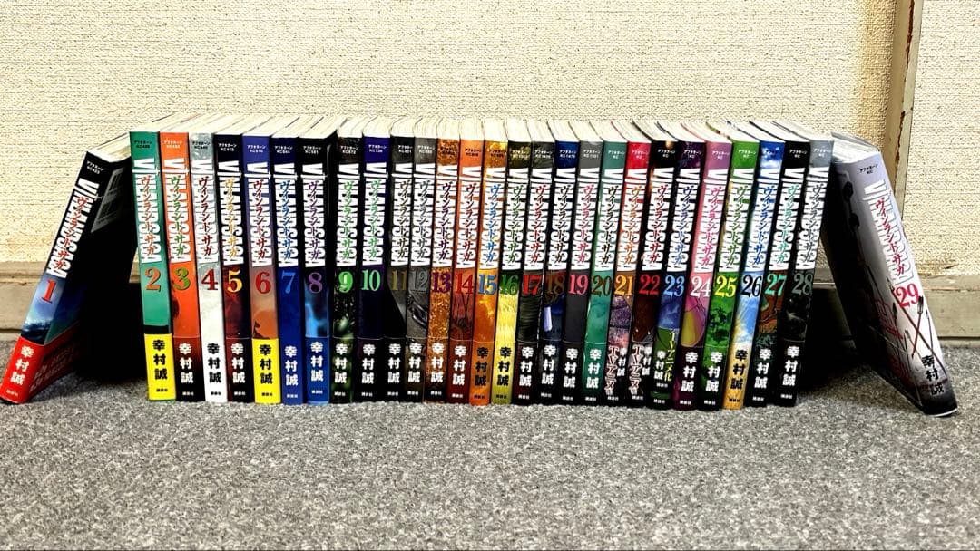 ヴィンランド•サガ全巻(1巻〜29巻) ヴィンランド・サガ(29冊セット)第 1〜29 巻 レンタル落ち 全巻セット