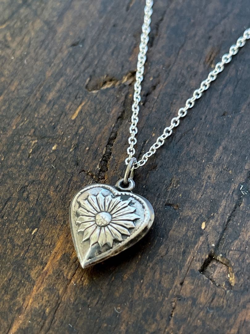 40s 向日葵 ひまわりスウィートハートジュエリーヴィンテージ