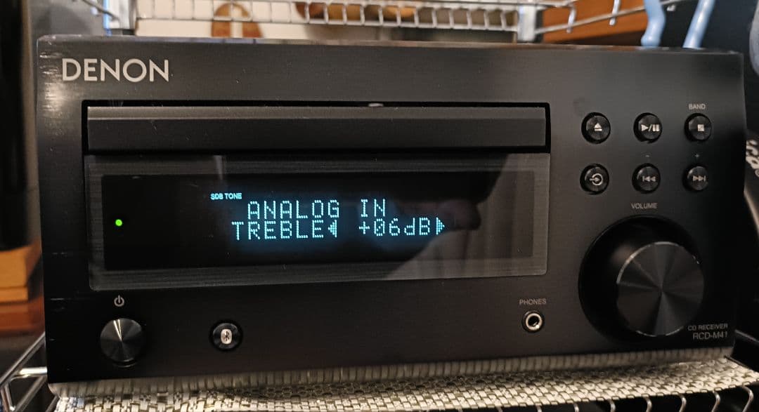 DENON RCD-M41 CDレシバー Bluetooth 2023年 美品 - ラジオ・コンポ