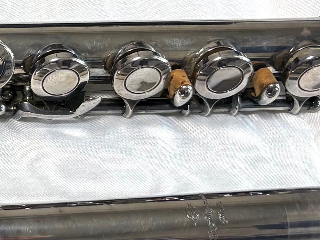 宮沢フルート MC-300 銀メッキ カバードキー ケース付 現状品 - メルカリ