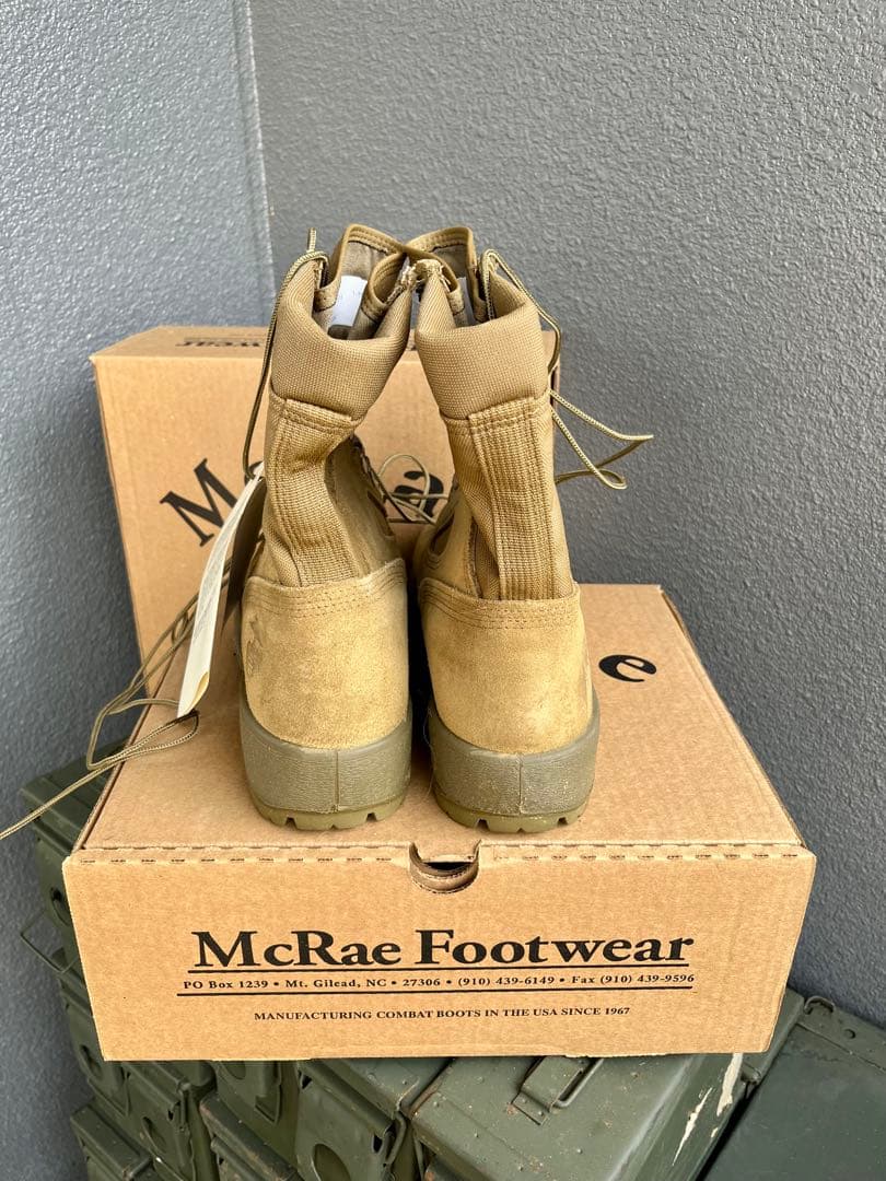 米軍放出未使用品 McRae USMC コンバットブーツ 8.5R(26.5)③