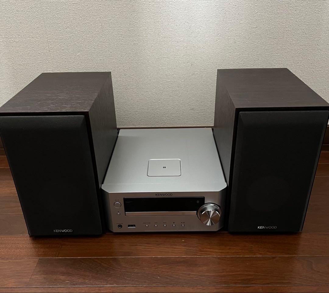 KENWOOD ケンウッド K-505 2015年製 ミニコンポ Amazon | ケンウッド コンポ Kseries K-505-S [シルバー] | ケンウッド