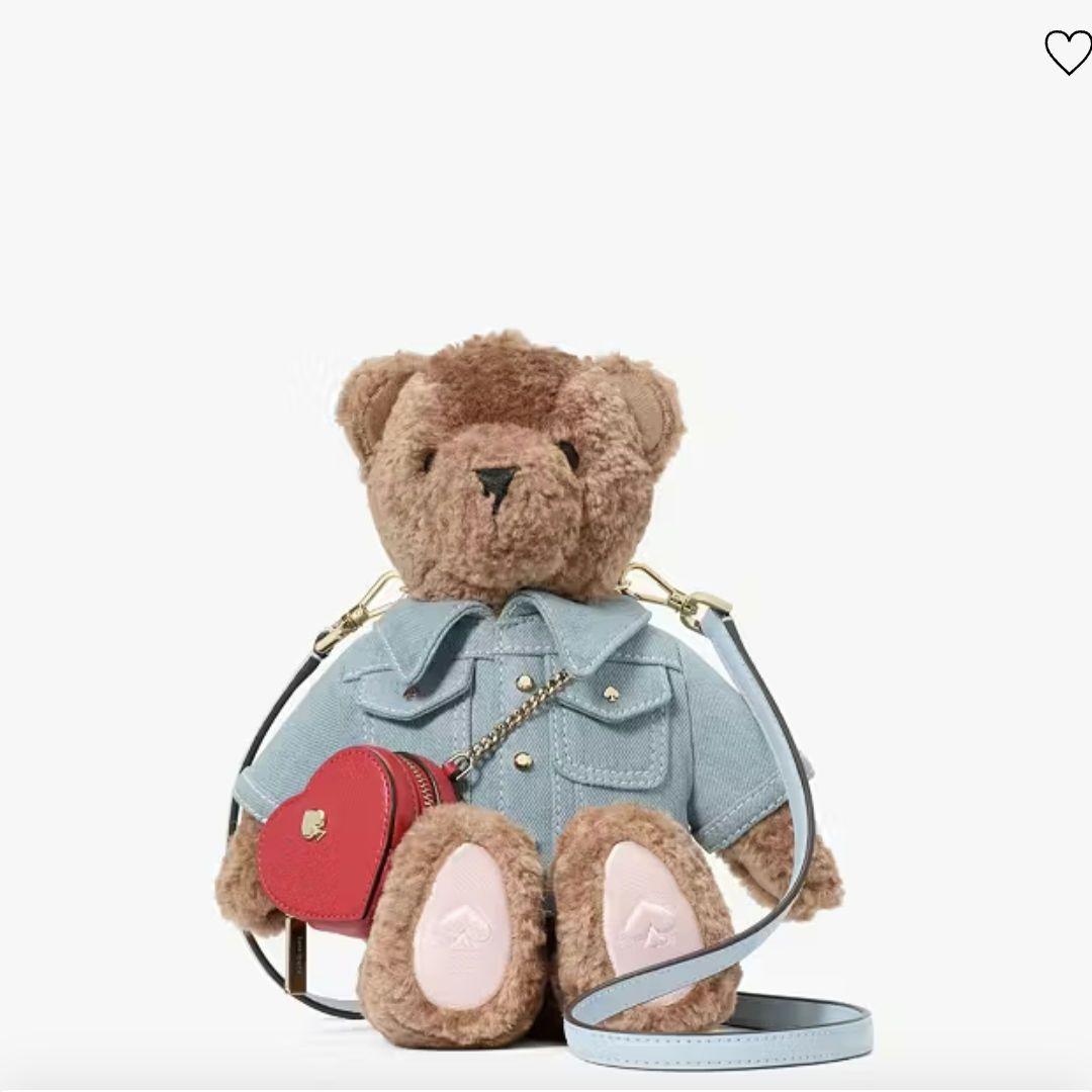 ケイトスペート ベア くま ショルダーバッグ デニム - メルカリ