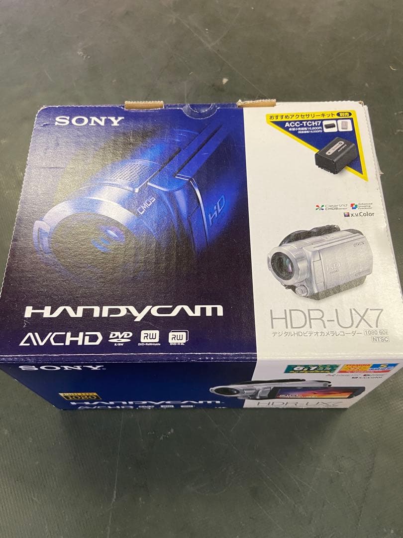 新品　SONY HDR-UX7 ビデオカメラ本体 Amazon.co.jp: SONY フルハイビジョンビデオカメラ Handycam