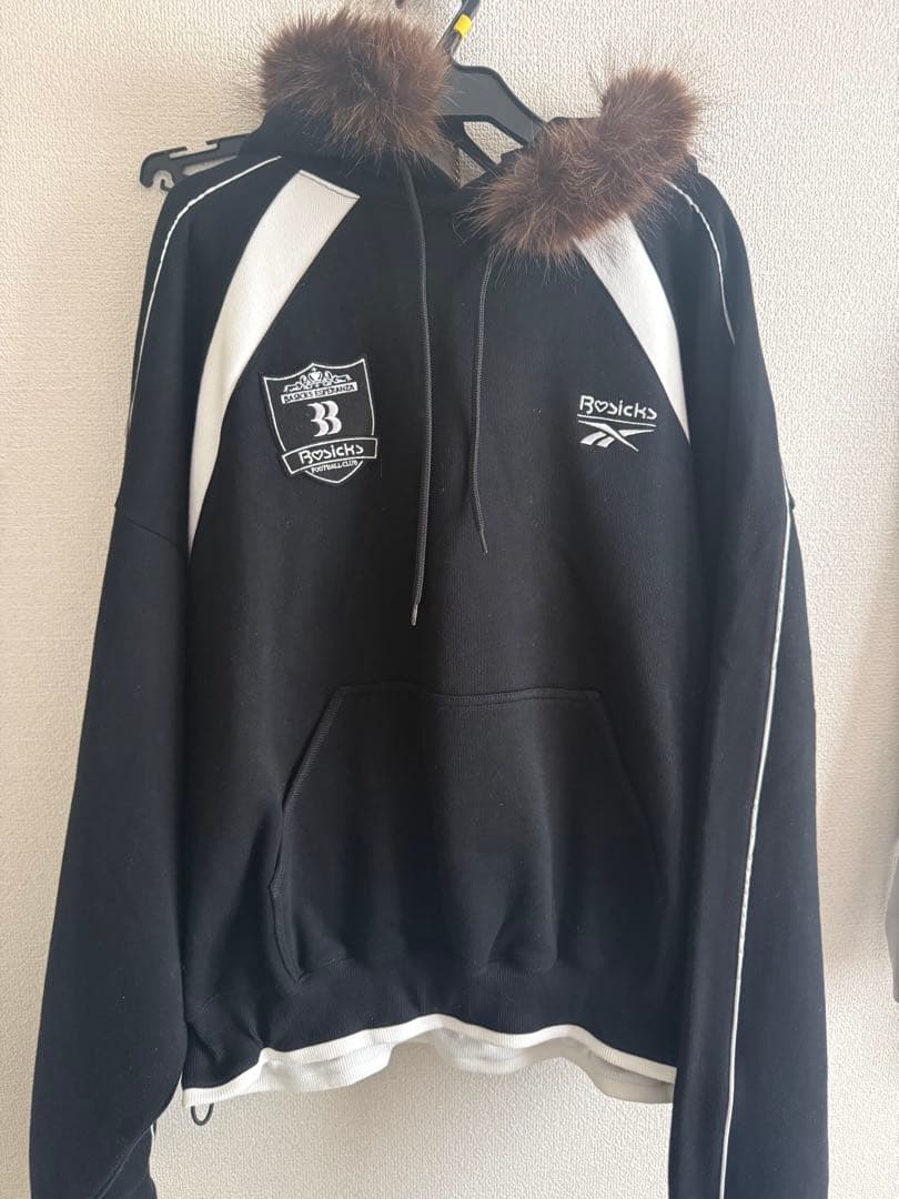 BASICKS x Reebok Uniform Sweat Hoodieタグ有 - メルカリ