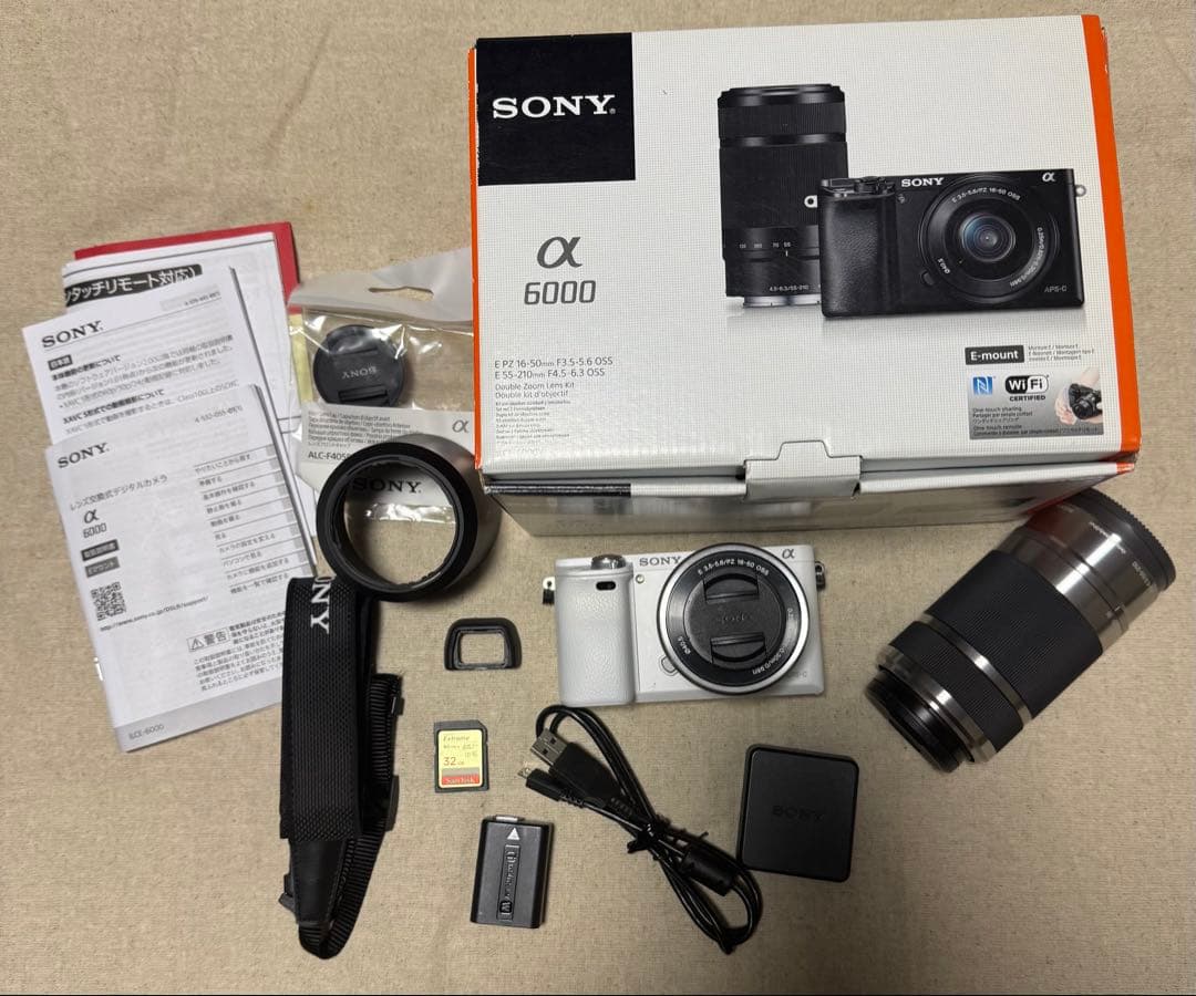 SONY ソニー α6000 ILCE-6000Y ダブルズームレンズ付き α6000 | デジタル一眼カメラα（アルファ） | ソニー