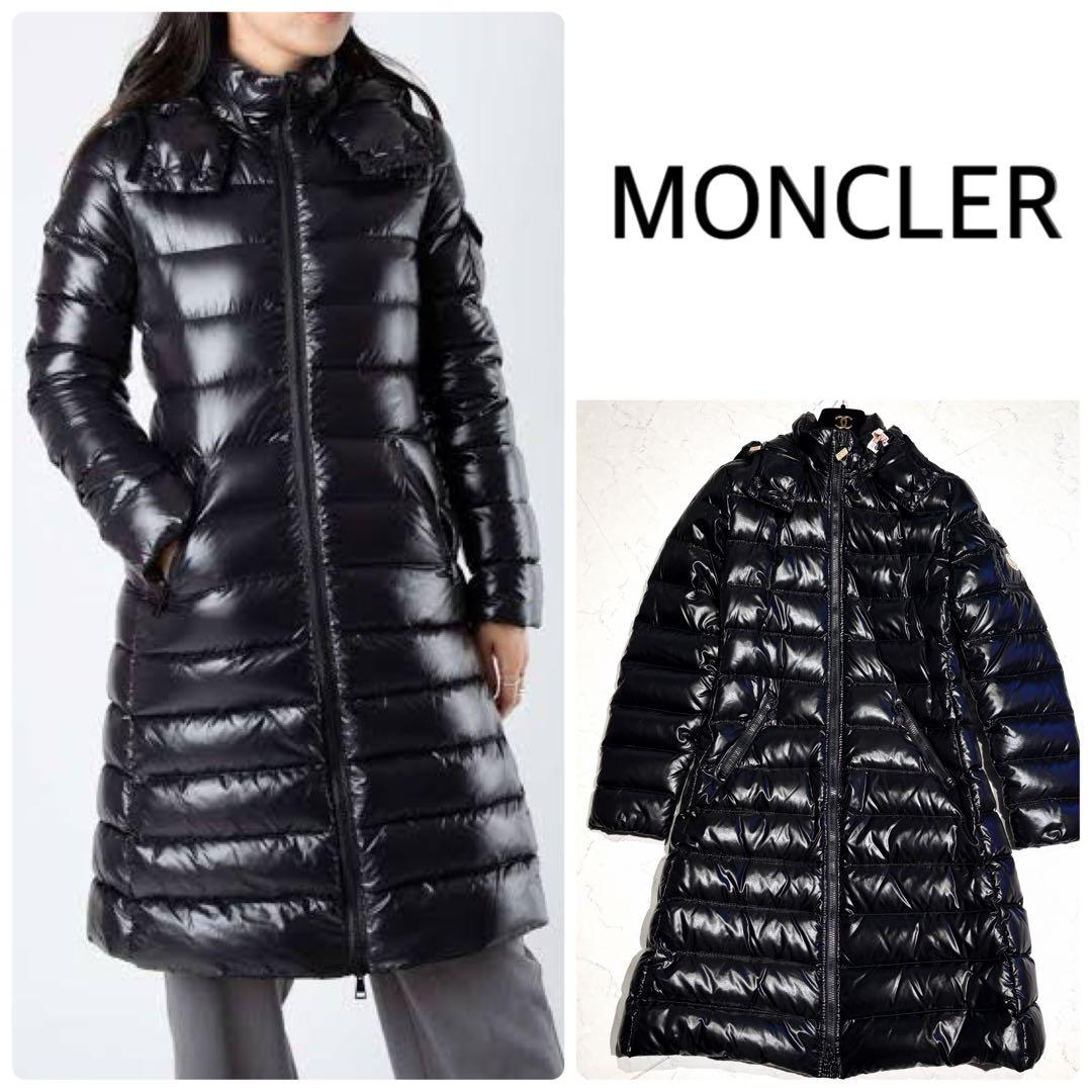 極美品】Moncler MOKA COAT ダウンコート 1 黒 モンクレール - メルカリ