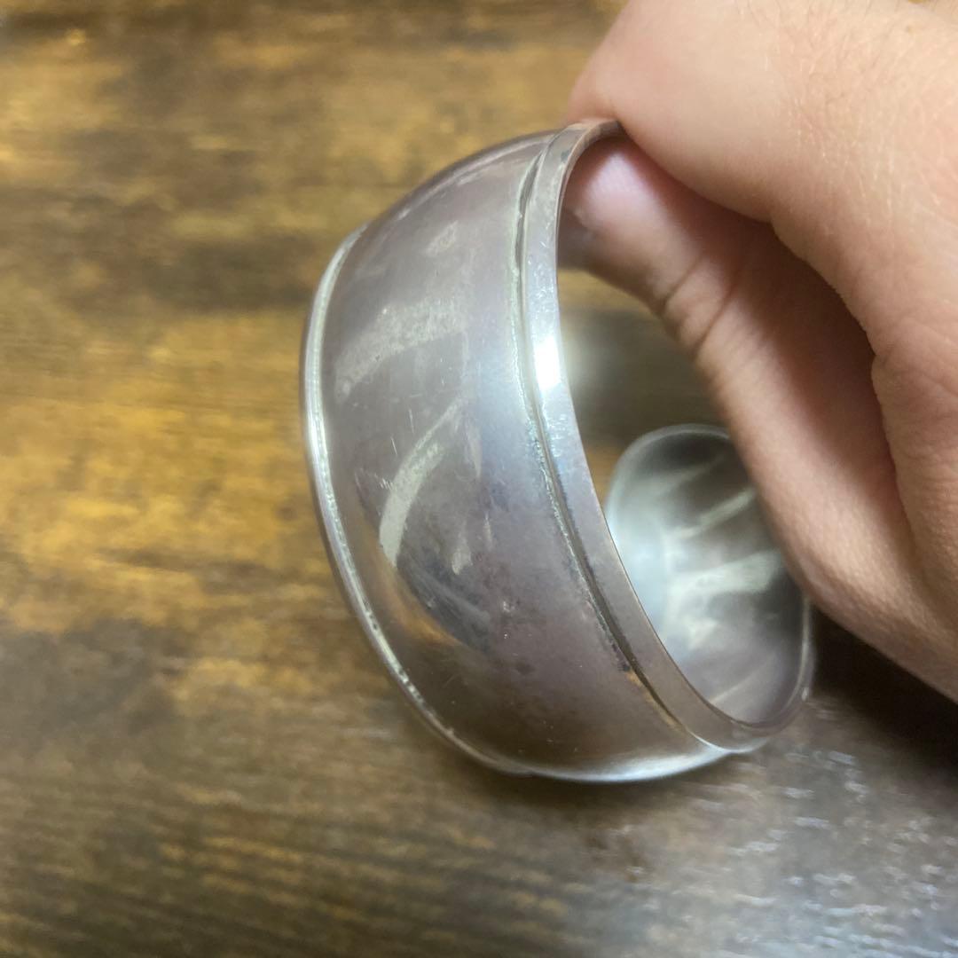 LAVER PLAIN CUFF メキシカンジュエリー ボーンカフ メキシコ