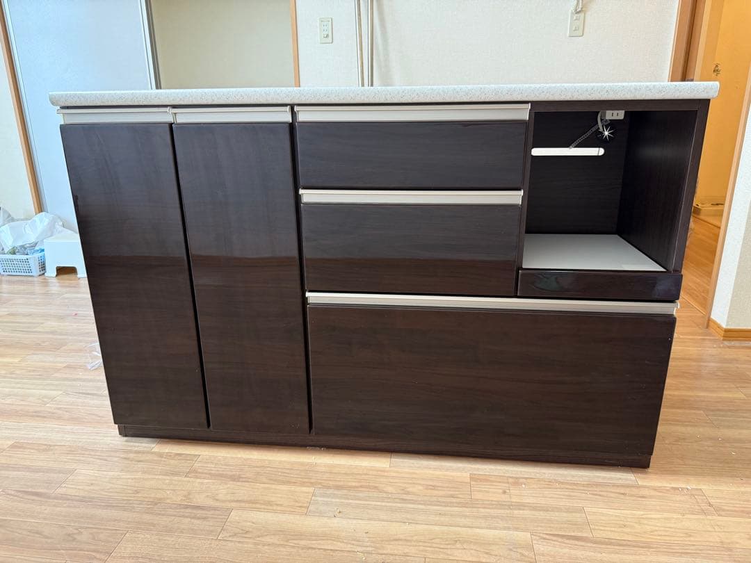 【値下げ！】NITORI ニトリ キッチンカウンター アルミナ2 140cm ニトリ（NITORI） カウンター(アルミナ2 140CT WH) ニトリ期間限定：4