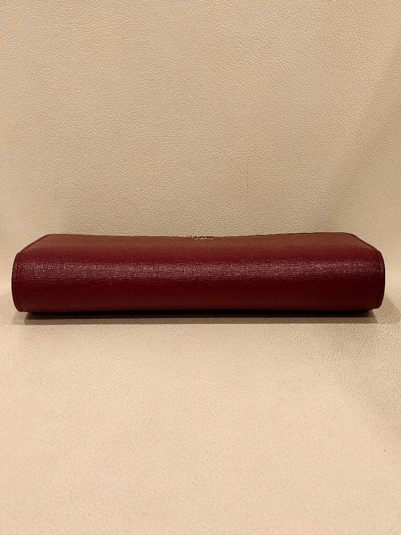 一度使用のみ極美品 FURLA 長財布 バビロン ワインレッド 箱付き