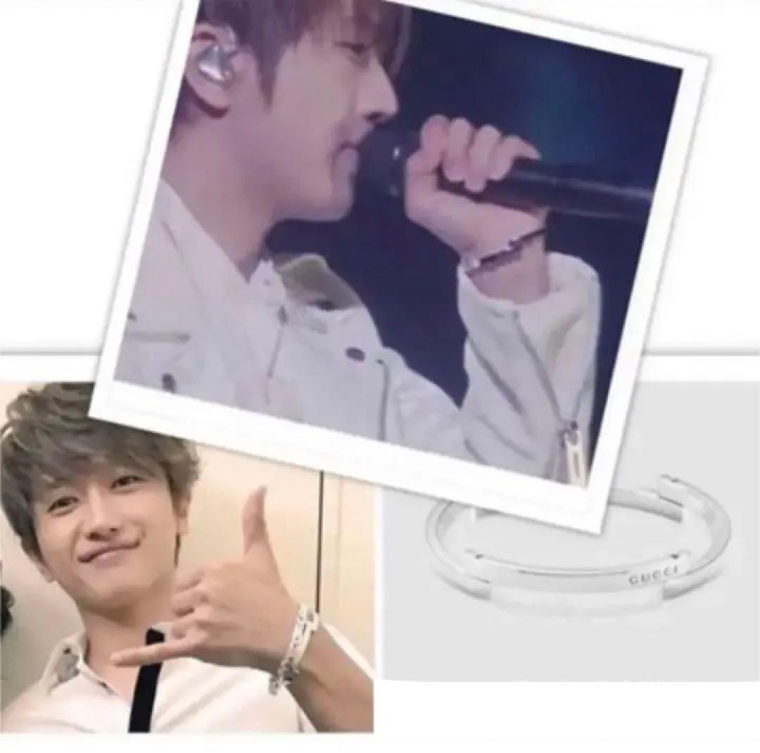 ♡大人気♡西島隆弘 nissy グッチ ブレスレット バングル 着用 - メルカリ