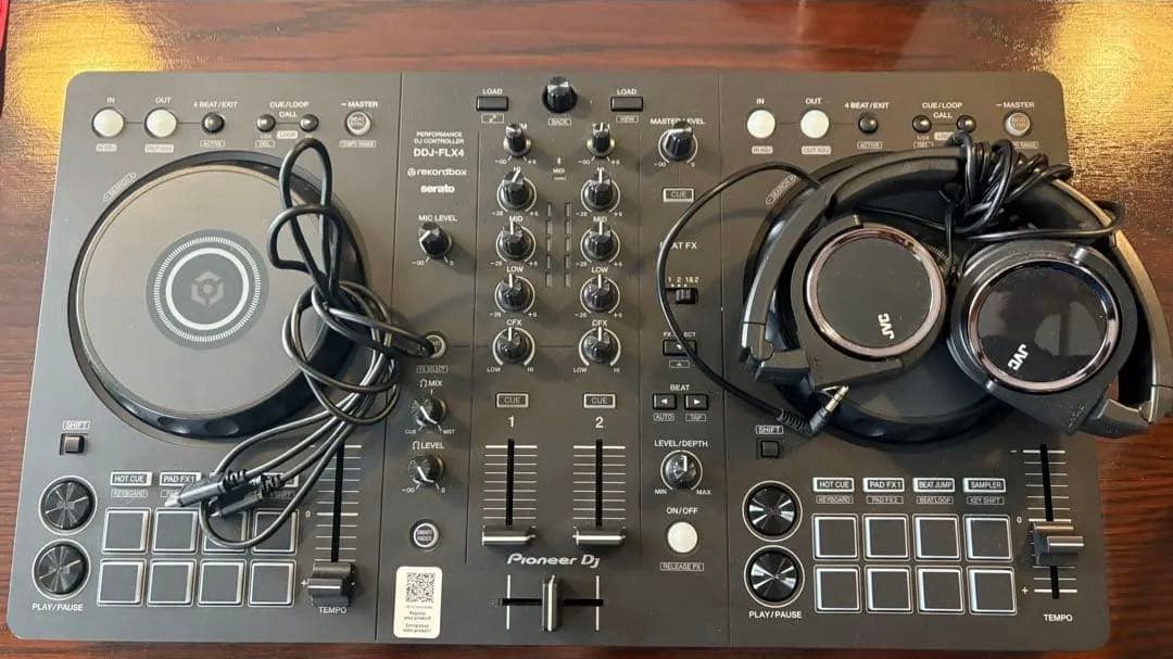 Jumpman 　Pioneer DJコントローラー XDJ-XZ 4ch プロフェッショナル オールインワン DJシステム (Black