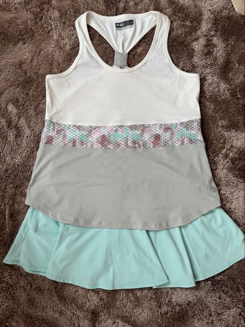 ⭐︎ミルキィ⭐︎ LIJA テニスウェア　セットアップ ⭐︎ミルキィ⭐︎ LIJA テニスウェア セットアップ LIJA テニスウェア
