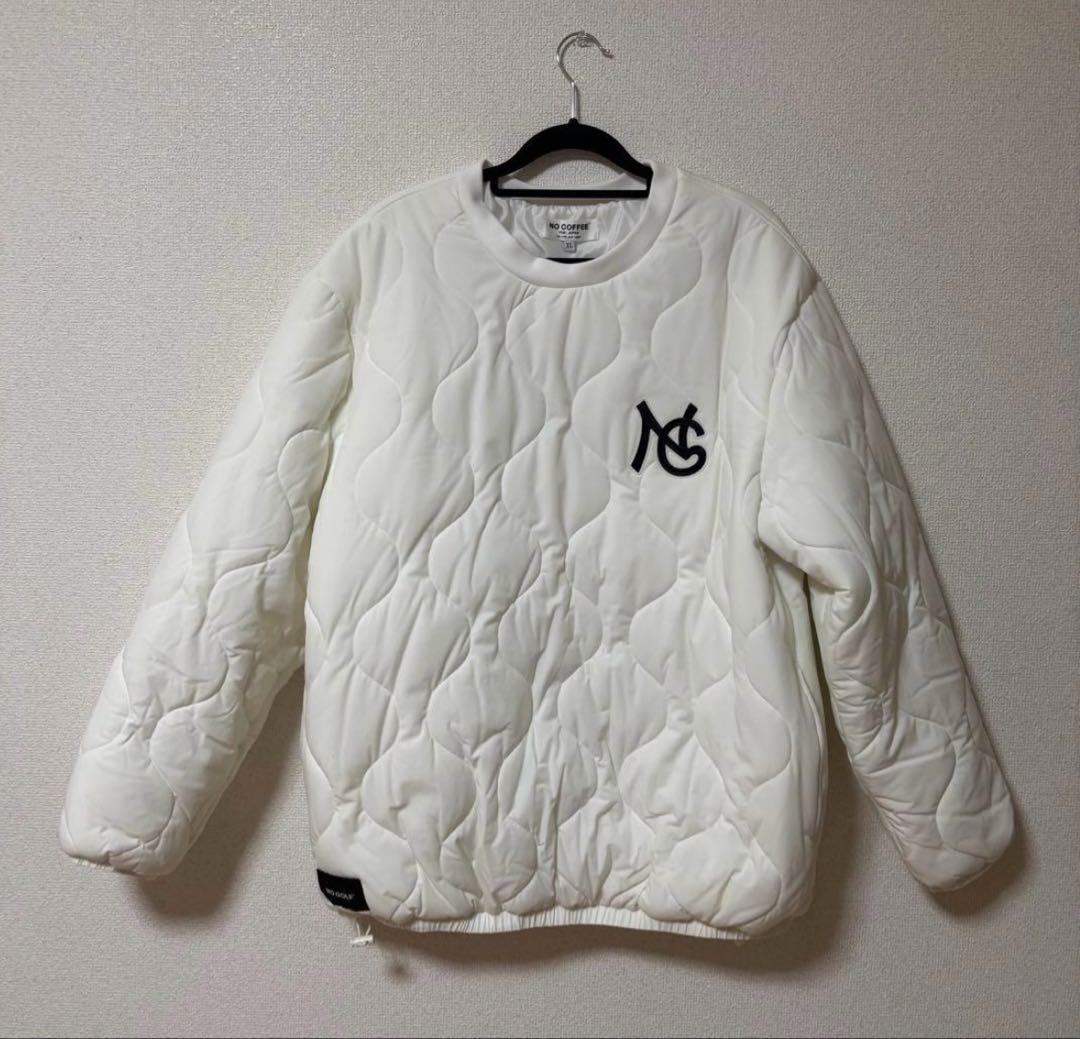 NO COFFEE NO GOLF クラブハウス　キルティングジャケット XL NO GOLF WINDBREAKER JACKET | NO COFFEE