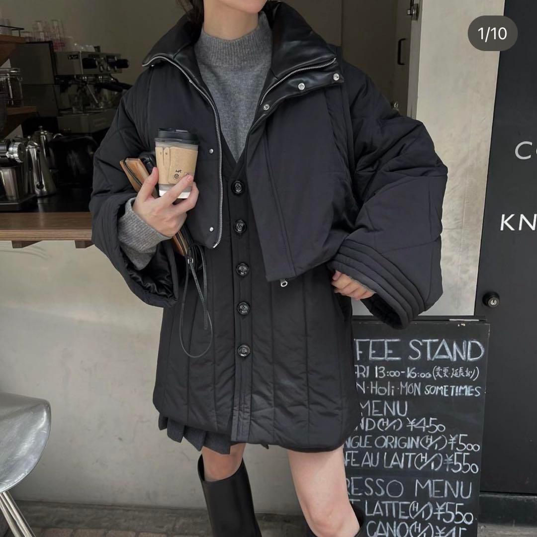 ウィルフリー　willfully キルティングコート（ダウンコート） ウィルフリー キルティング トグル ダウン キルティングコート 白の