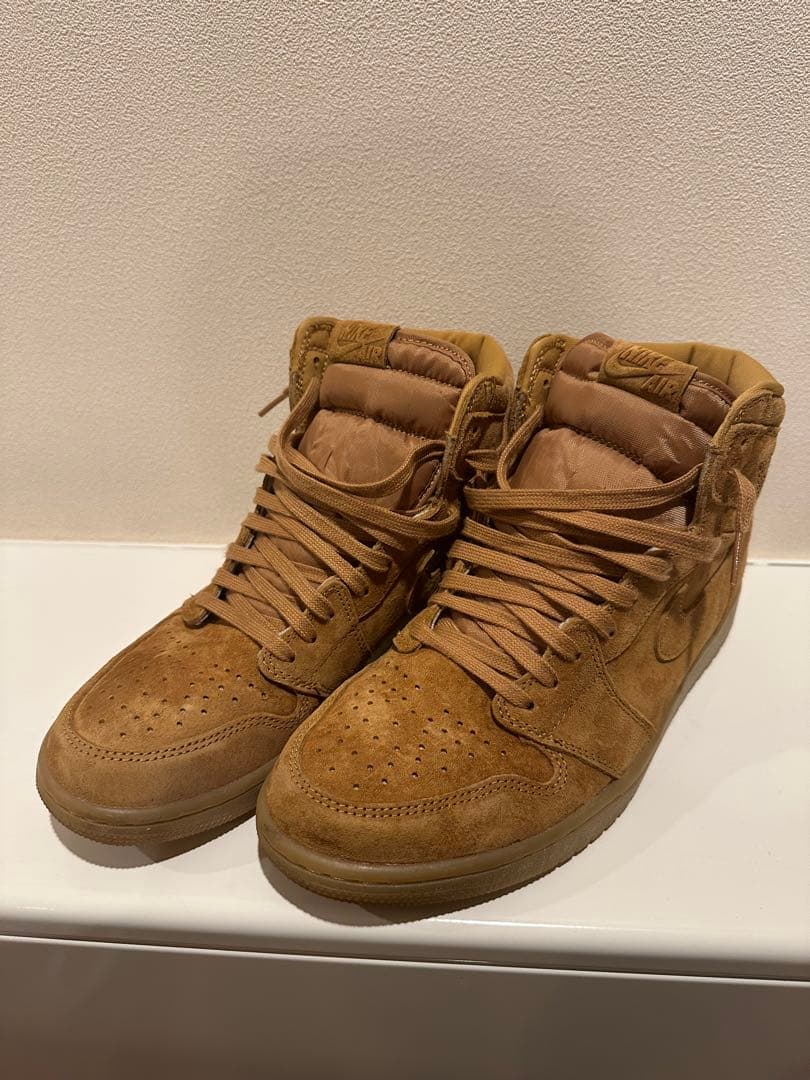 靴 Nike Air Jordan 1 Retro High \"Wheat\"