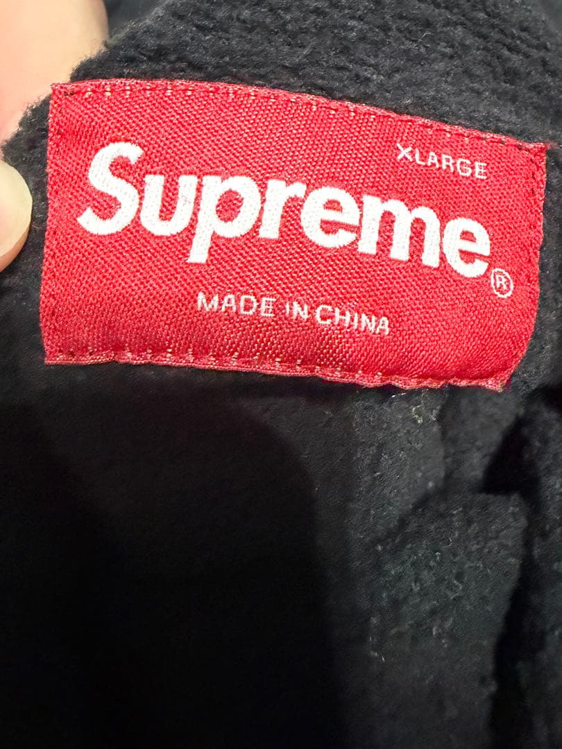 トップス SUPREME 21AW Bleached Hooded Sweatshirt Supreme 21AW Bleached Hooded Sweatshirt, Size M, Cotton, Black