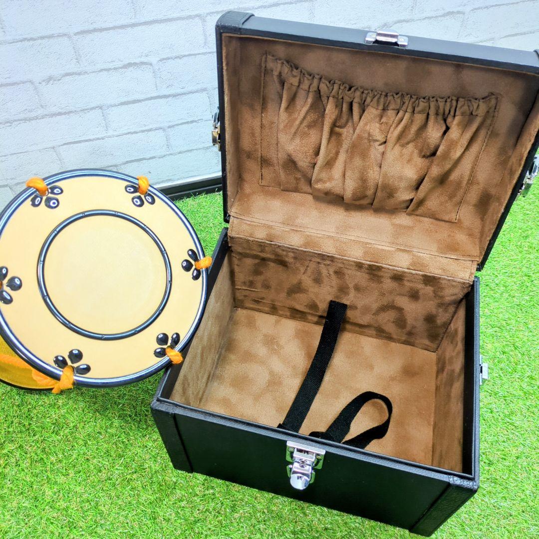 宮本卯之助商店製】小鼓 ハードケース 小鼓締緒 能 歌舞伎 狂言 伝統芸能