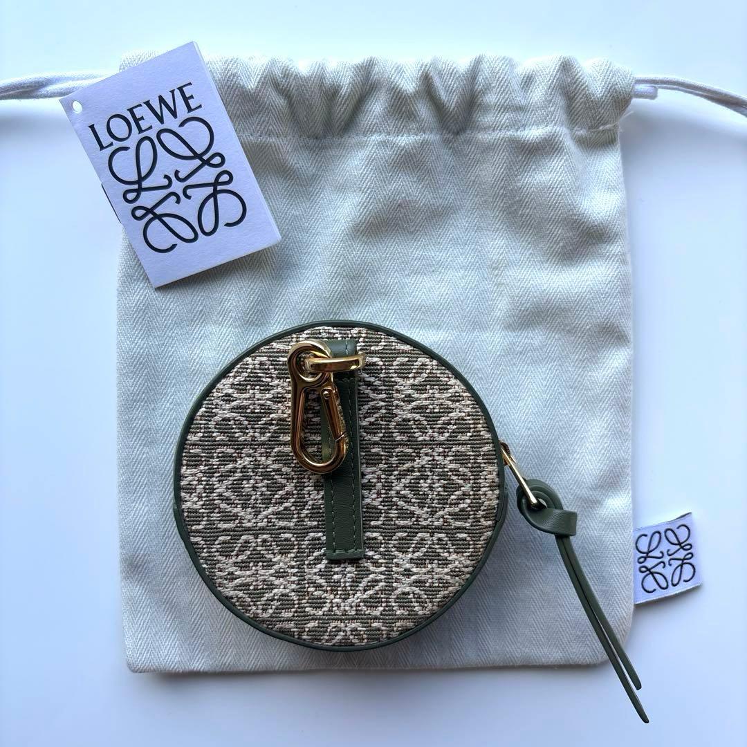 LOEWE ロエベ アナグラム クッキーポーチ 財布 バッグ チャーム 美品
