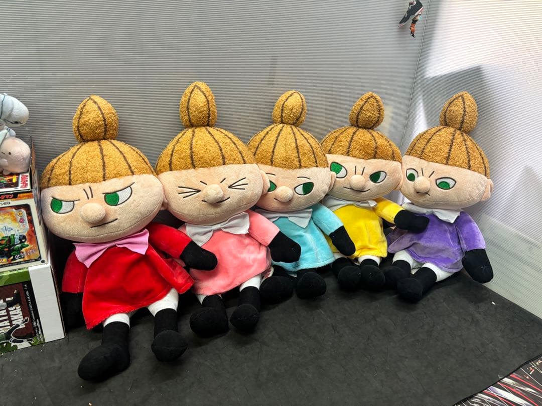 限定　ムーミン リトルミイ 全5種コンプセット ぬいぐるみ ビッグサイズ ムーミンショップ最新情報】新作のバッグやポーチが登場！/リトルミイ