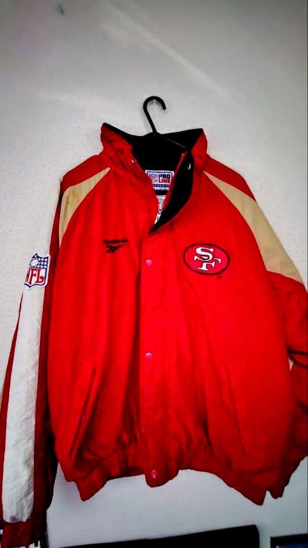 Reebok サンフランシスコ49ers ウォームアップジャケット 海外限定 NFL JHデザイン SF 49ers サンフランシスコ