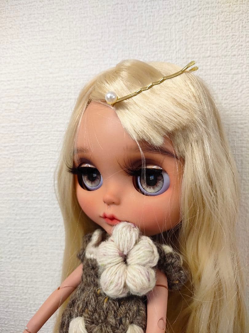 アイシードール カスタムドール ブロンド髪 青い目 - メルカリ