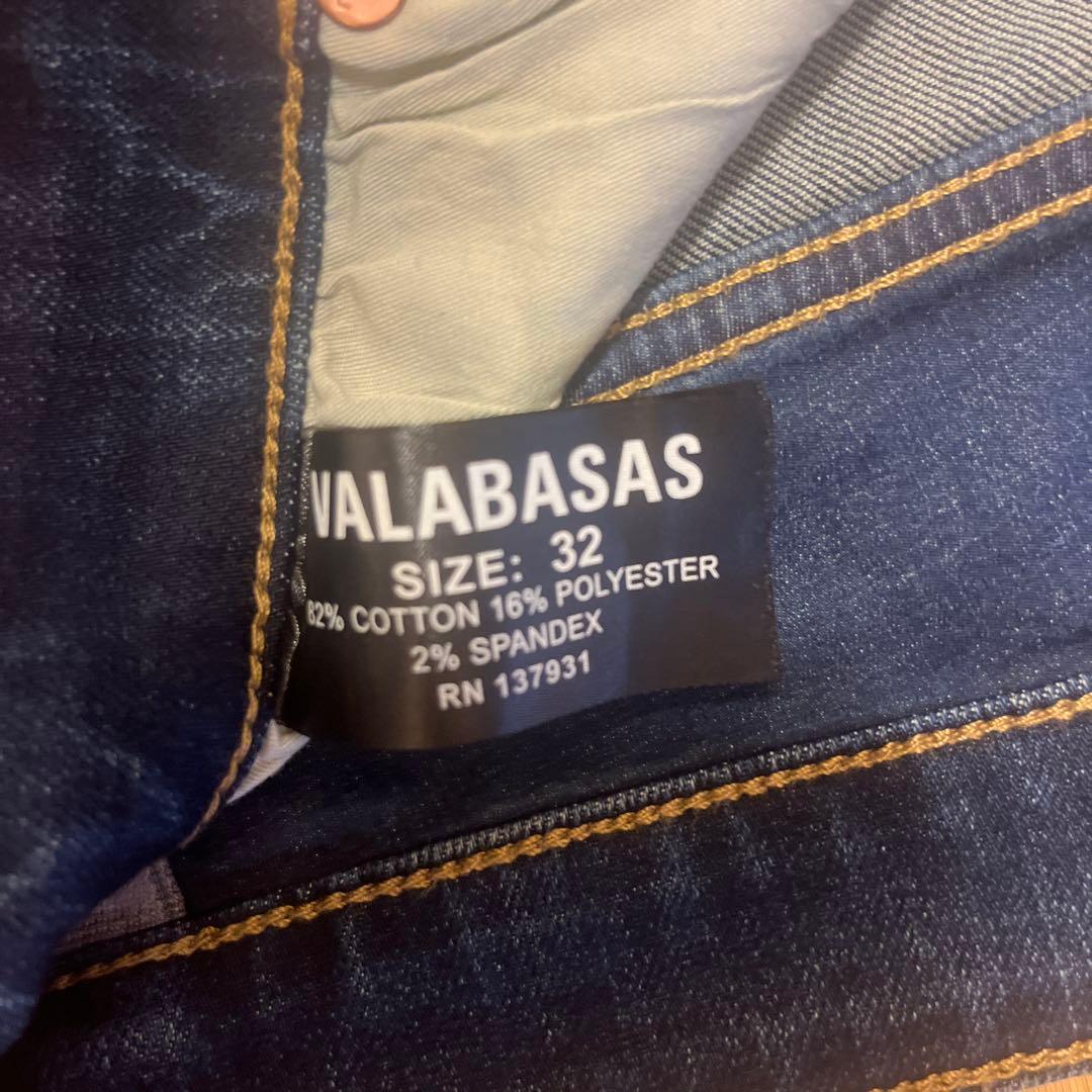 VALABASAS スリムフィットデニム 32 - メルカリ