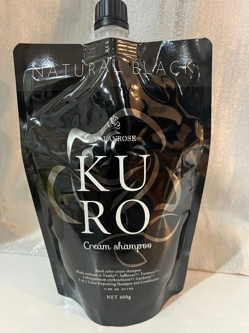 VALANROSE KURO Cream shampoo 400g - メルカリ
