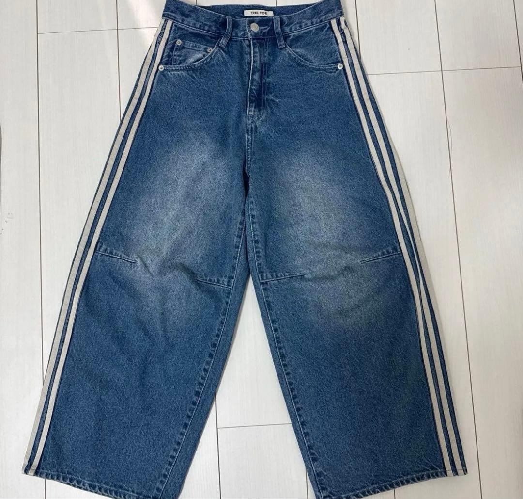 THE TOE Emirates track denim pants - メルカリ