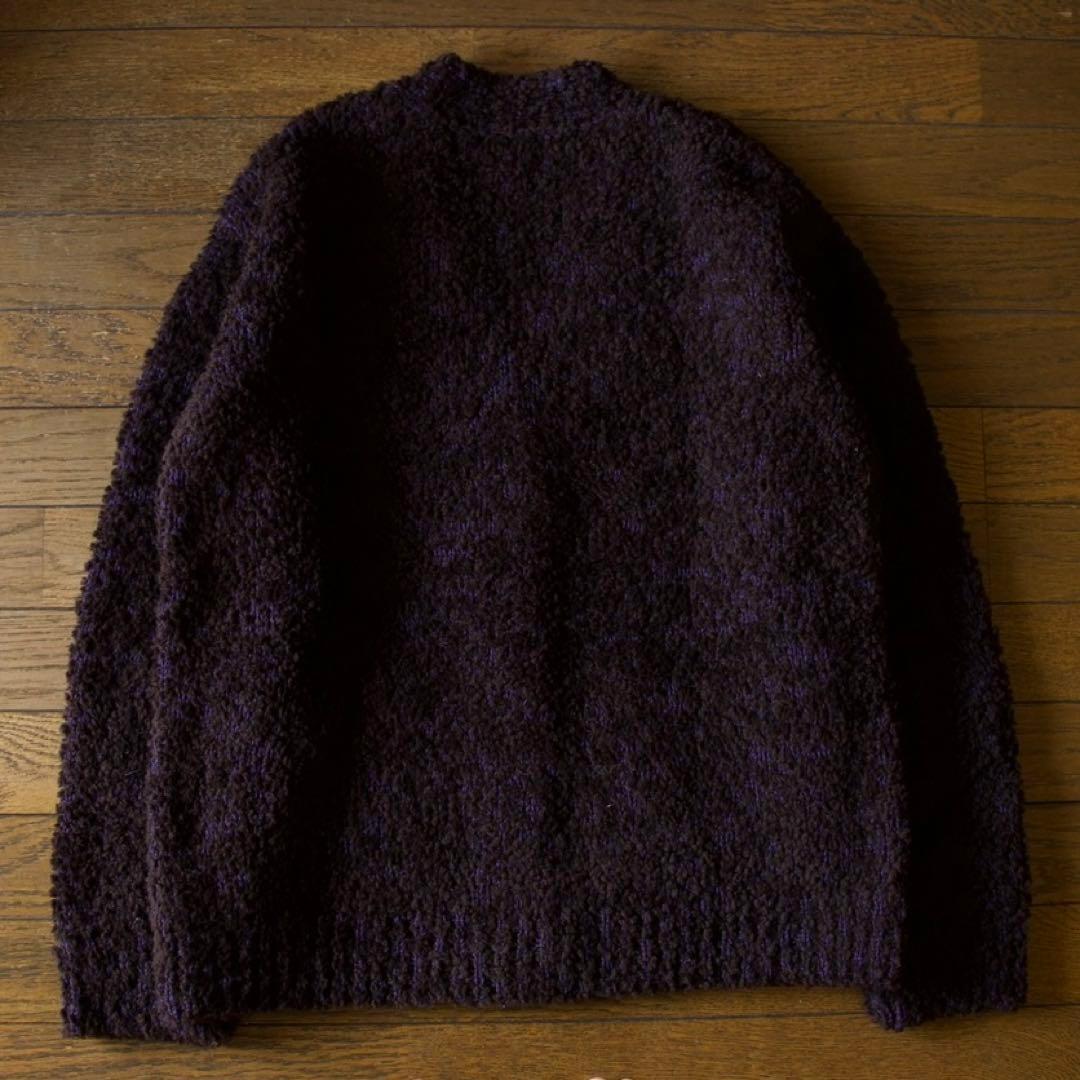 dries van noten】 23-24AW シャギーニットカーディガン - メルカリ