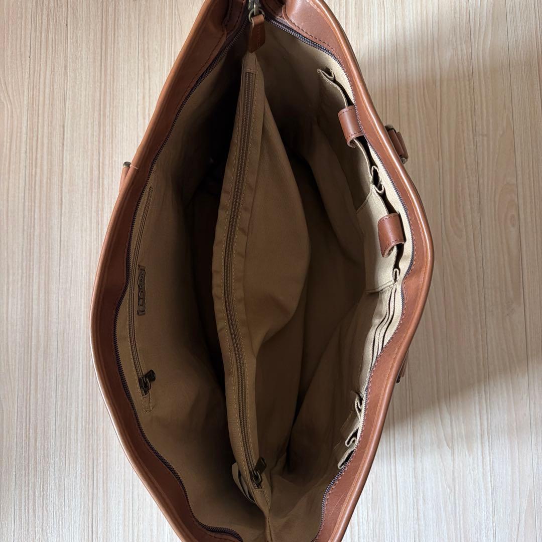 L.L.Bean レザートートバッグ