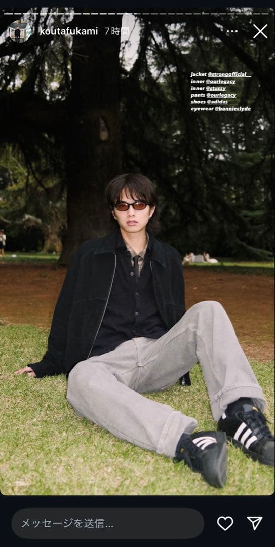 深水光太 着用】OUR LEGACY EVENING POLO 44サイズ - メルカリ